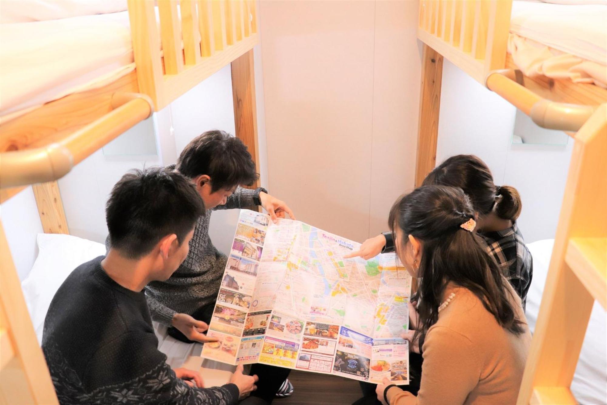 Jam Hostel Hakata Station Front Semi-Private Room With Shared Bathroom - Vacation Stay 61445 Fukuoka  Exteriör bild