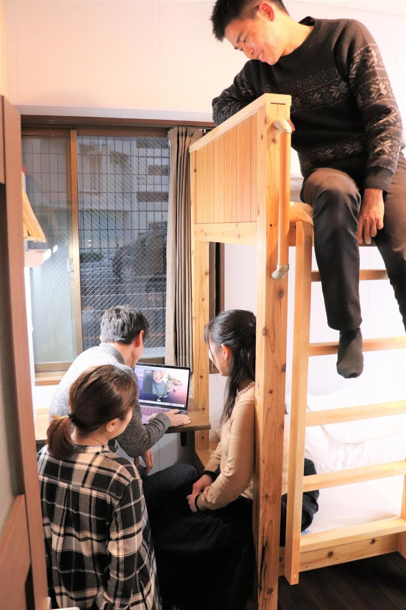 Jam Hostel Hakata Station Front Semi-Private Room With Shared Bathroom - Vacation Stay 61445 Fukuoka  Exteriör bild
